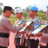 Kapolda Kaltara Pimpin Prosesi Pemberian Reward dan Punishment Personel Polda Kaltara