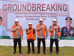 Kapolda Kaltara Pimpin Peletakan Batu Pertama Pembangunan Gedung Ditreskrimsus Polda Kaltara
