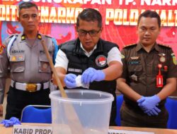 Polda Kaltara Musnahkan 44,22 Gram Barang Bukti Narkotika Jenis Sabu