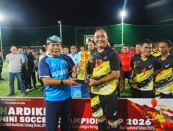 Final Meriah! Malinau Juara Hardiknas Mini Soccer 2026, Gubernur Tutup Turnamen