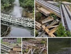 Jembatan Apau Kayan Mangkrak, Ketua GAMKI Bulungan: Akses Warga Masih Terbatas