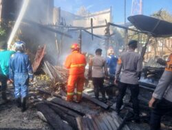 Kesigapan Brimob Kompi 3 Berhasil Kendalikan Kebakaran di Desa Sesayap