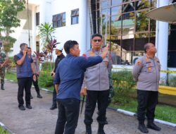 Pasca Kebakaran Kantor Bupati Bulungan, Kapolda Kaltara Tinjau Lokasi dan Terjunkan Tim Labfor