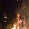Dit Samapta Polda Kaltara Bersama BPBD Bulungan Gerak Cepat Tangani Kebakaran Lahan di Desa Apung