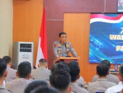 Berkunjung ke Polres Malinau, Wakapolda Kaltara Berikan Arahan ke Personel 