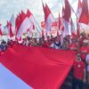 Semarak HUT RI ke 81, Bulungan Sebar Ribuan Bendera Merah Putih