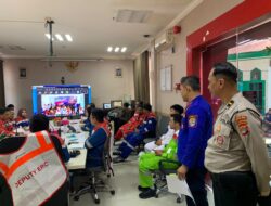 Tingkatan Kesiapsiagaan, Ditpamobvit Polda Kaltara Gelar Simulasi Penanganan Kebakaran di TBBM Tarakan