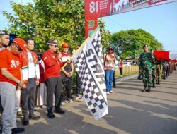 Gubernur Buka Kirab Kebangsaan di Sebatik, Tegaskan Perbatasan Wajah Terdepan Indonesia