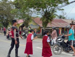 Gelar Strong Point Pagi, Dit Samapta Polda Kaltara Ciptakan Kamseltibcar Lantas dan Rasa Aman