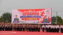 Polda Kaltara Gelar Upacara Peringatan Hari Olahraga Nasional 2026