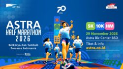 Semarakkan Perjalanan Menuju 70 Tahun Astra: Pendaftaran Astra Half Marathon 2026 Resmi Dibuka 15 September