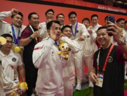 Usai Raih Emas Asian Games 2026, Menpora Erick: Terima Kasih Sudah Berjuang untuk Merah Putih!