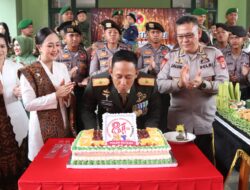 Soliditas TNI–Polri, Polda Kaltara Beri Kejutan di HUT ke-81 TNI di Korem 092/Maharajalila
