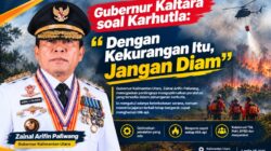Kaltara Catat Nol Titik Api, Gubernur Tegaskan Keterbatasan Alat Bukan Alasan Menyerah
